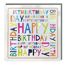 Luminous Range By Tracks Publishing. Details about   Happy Birthday Card 